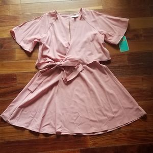 GB Blush Wrap Dress NWT
